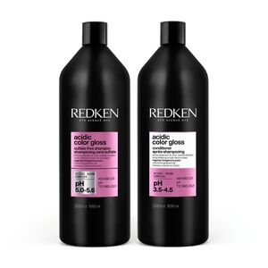 Redkin Acidic Color Gloss Shampoo & Conditioner Liters